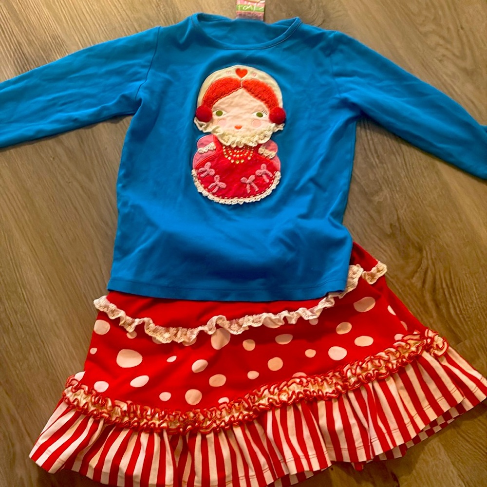 Lemon loves lime size 6-7 outfit.